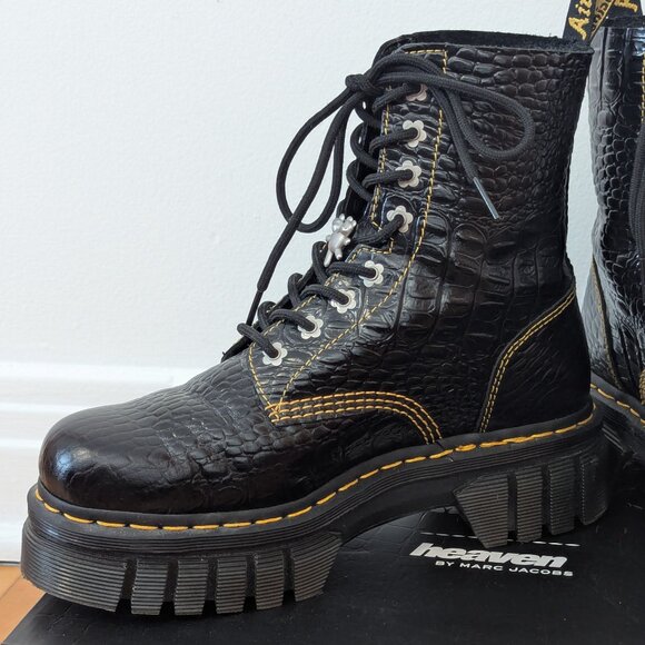 Dr. Martens X Heaven by MJ Audrick Croc Boots (8.5 US) - Picture 6 of 16
